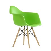Кресло Barneo N-14 WoodMold Eames style салатовый