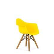 Кресло Barneo N-2 Eames Style детское цвет желтый