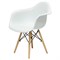 Кресло Barneo N-14 WoodMold Eames style белый - фото 17082