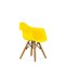 Кресло Barneo N-2 Eames Style детское цвет желтый - фото 17122